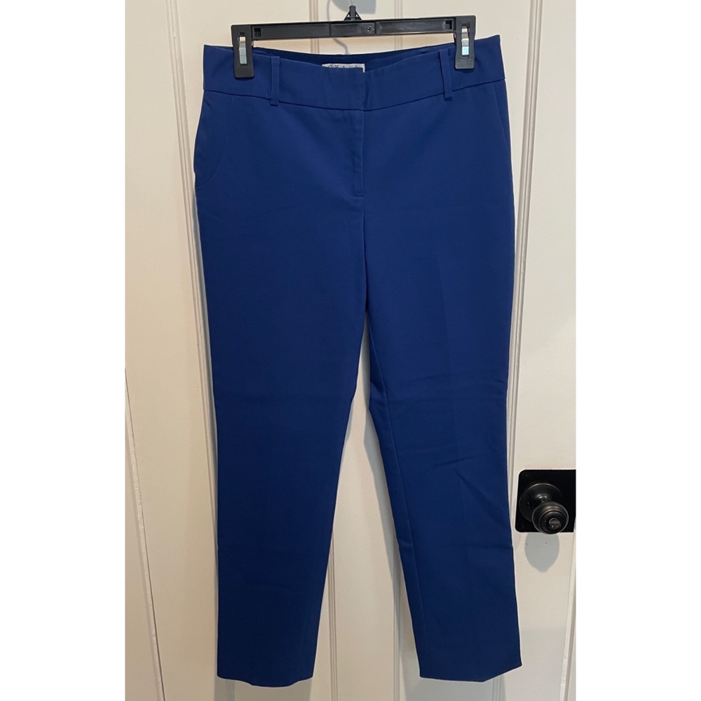 Royal Blue stretchy work trousers size 4